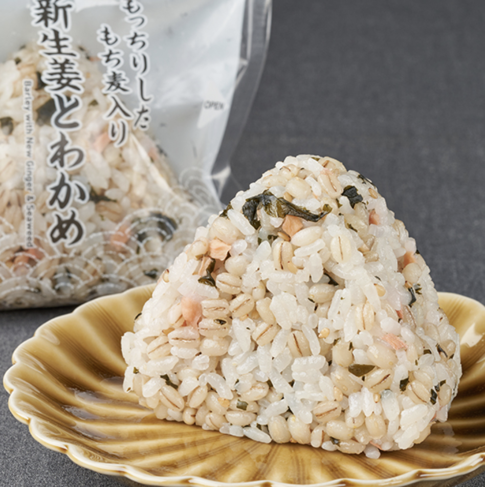 もち麦　新生姜とわかめ